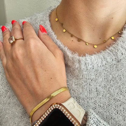 Stainless Steel Combo (Necklace and Bracelet)