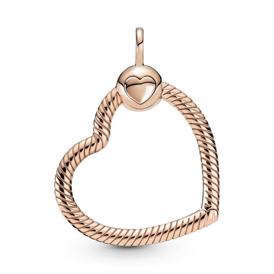 Rose Gold Heart O Pendant