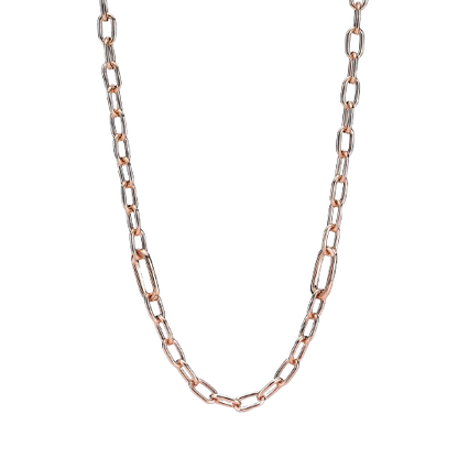 Rose Gold ME Link Necklace