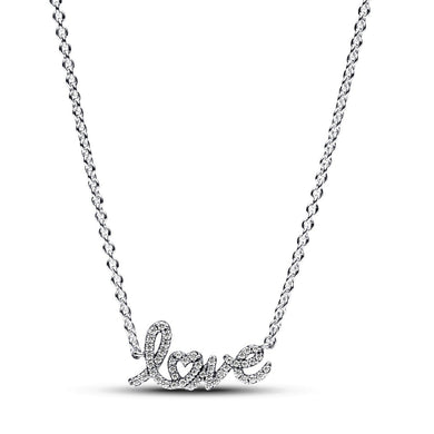 925 Sterling Silver Love Necklace