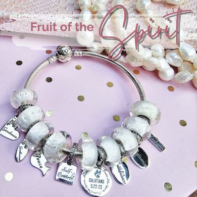 925 Sterling Silver Fruit of the Spirit Charms