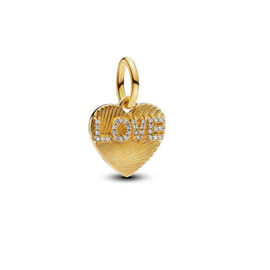 Love Heart Dangle Charm
