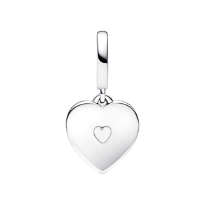 925 Sterling Silver 'Thanks Mom for all you do' Pearl detail Dangle Charm