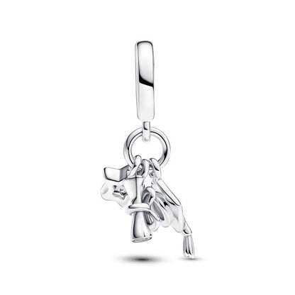 Graduation 2024 cap and scroll Dangle Charm