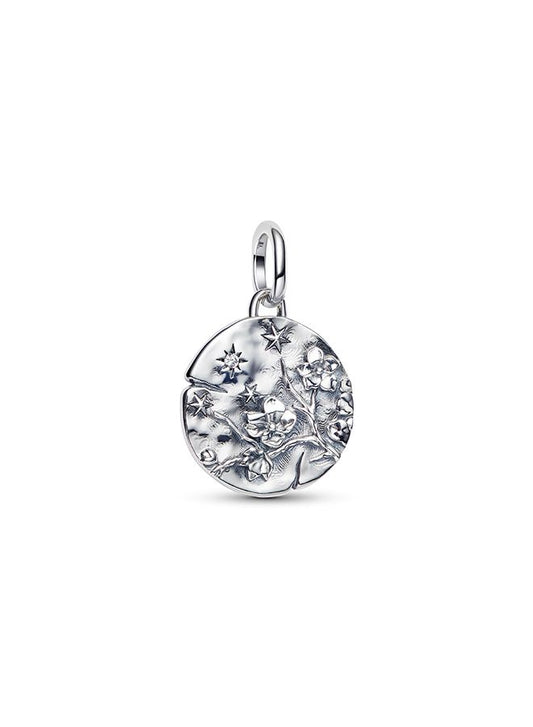 Cherry Blossom Medallion Charm