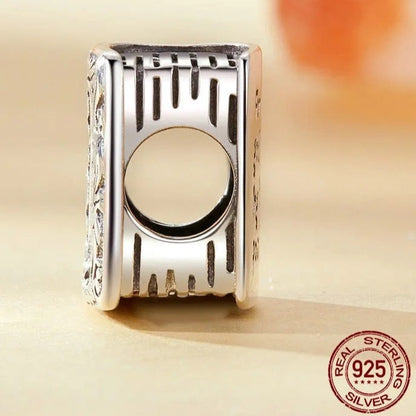 "For with God nothing in Impossible" Holy Bible Bead Charm