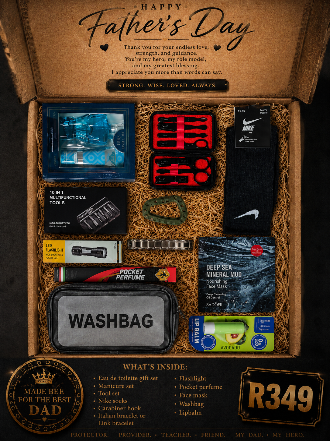 🎁 Father's Day Essentials Box – R349