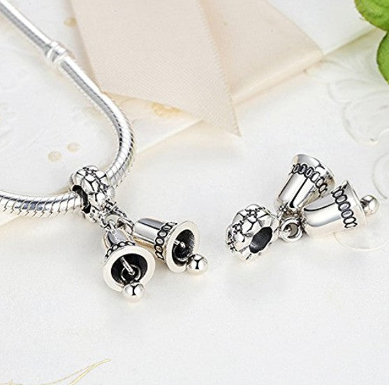 Christmas Bells Dangle Charm