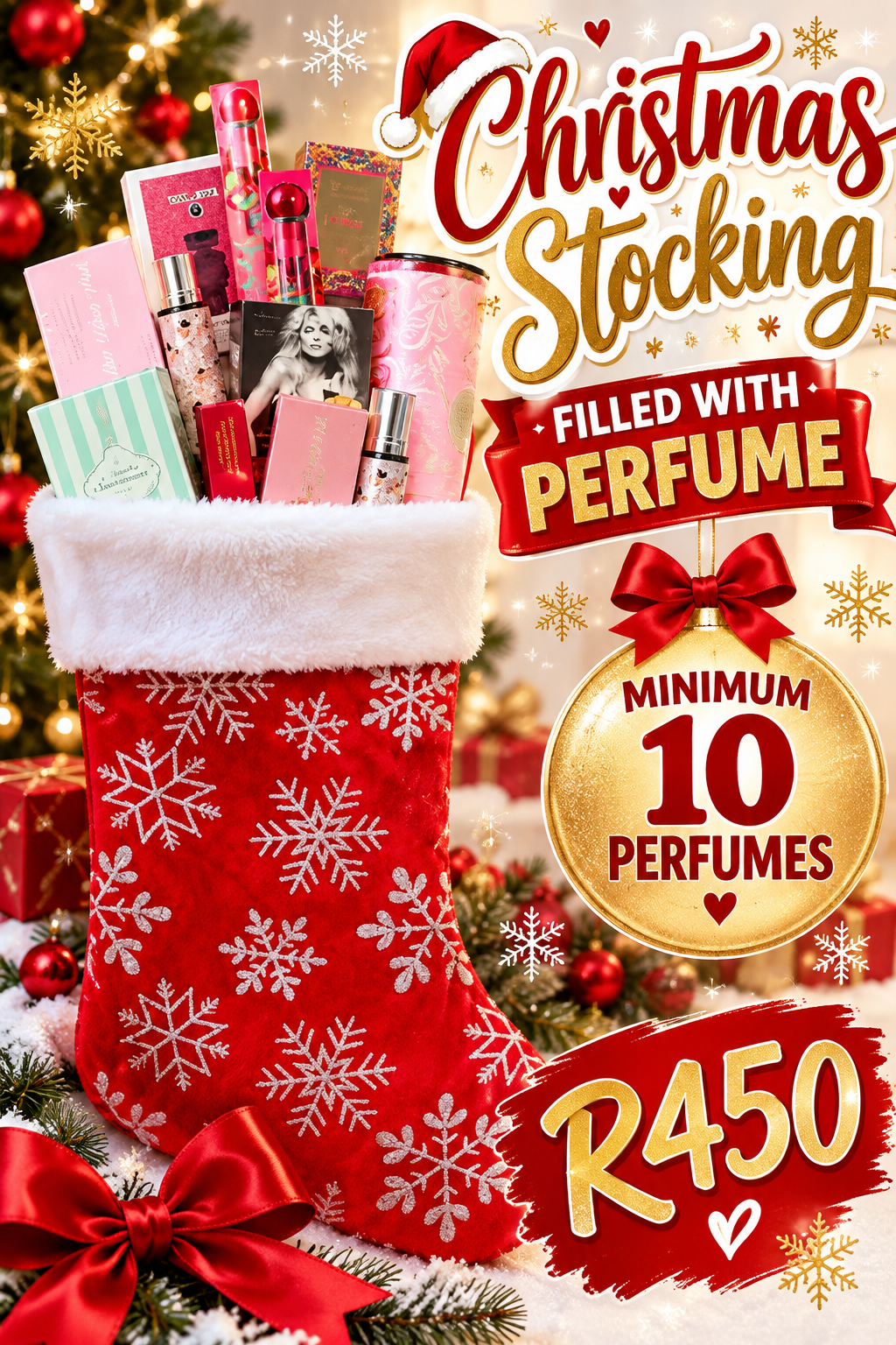 Christmas Perfume Stocking