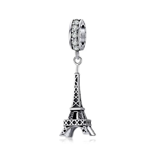 Paris Eiffel Tower CZ Dangle Charm