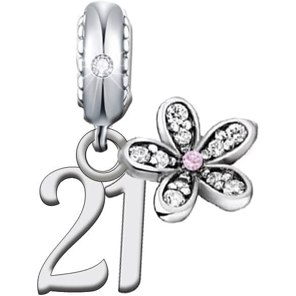 Birthday Daisy Dangle Charm