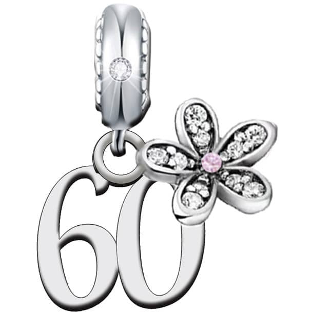 Birthday Daisy Dangle Charm