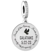 Load image into Gallery viewer, 925 Sterling Silver Fruit of the Spirit Charms