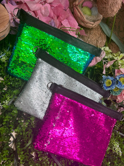 The Fabulous Genuine Leather Bling Pouch