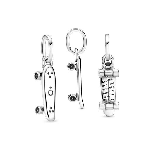 Skateboard Dangle Charm