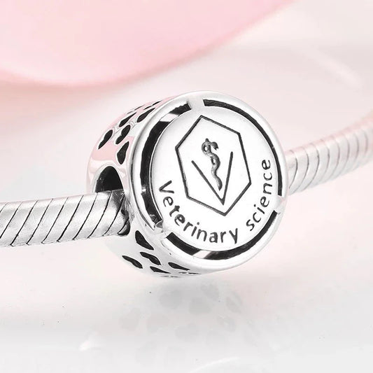 Veterinary science Bead Charm