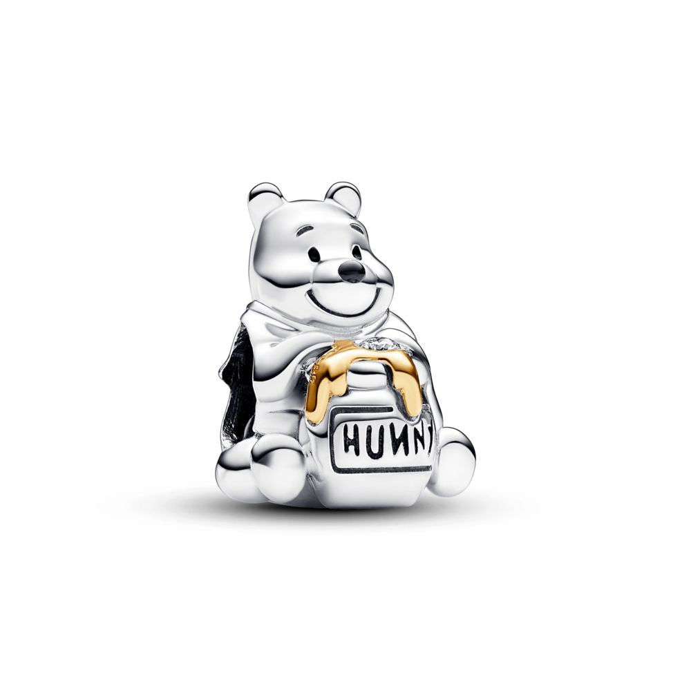 925 Sterling Silver Winnie the Pooh Hunny Bead Charm