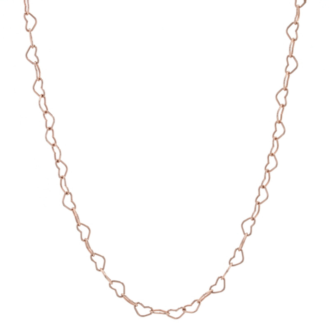 Rose Gold Plated Heart Necklace