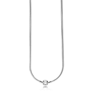 925 Sterling Silver ME Essence Snake Chain Necklace