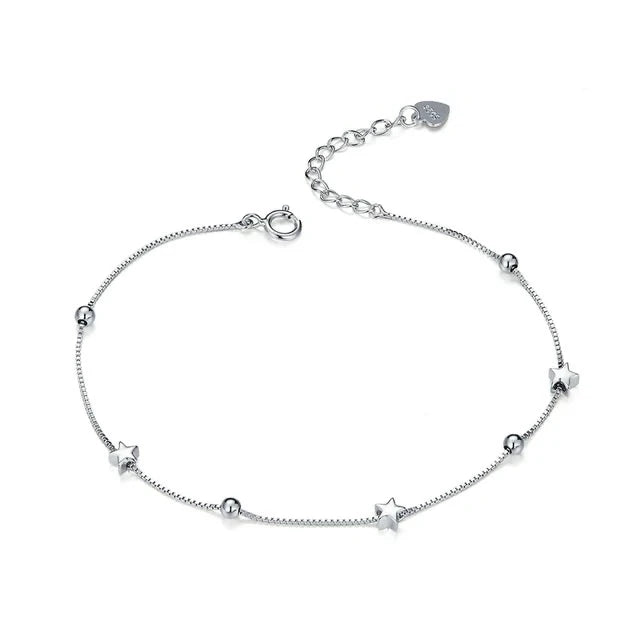 Star And Beads Bracelet