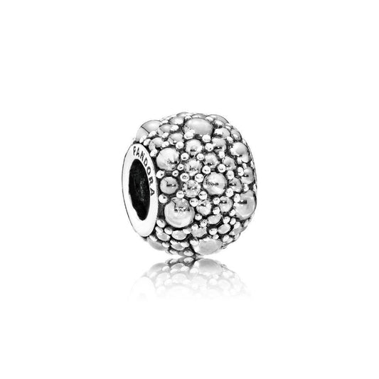 Shimmering Clear CZ Droplets Bead Charm