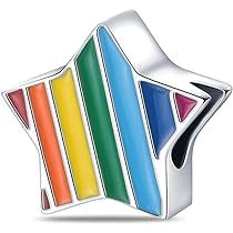 Rainbow Star Charm