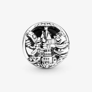 925 Sterling Silver Beauty And The Beast Bead Charm