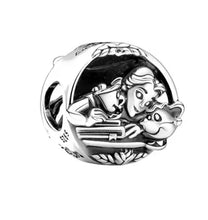 Load image into Gallery viewer, 925 Sterling Silver Beauty And The Beast Bead Charm
