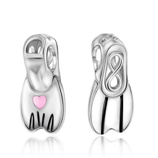 Scuba Flippers Charm