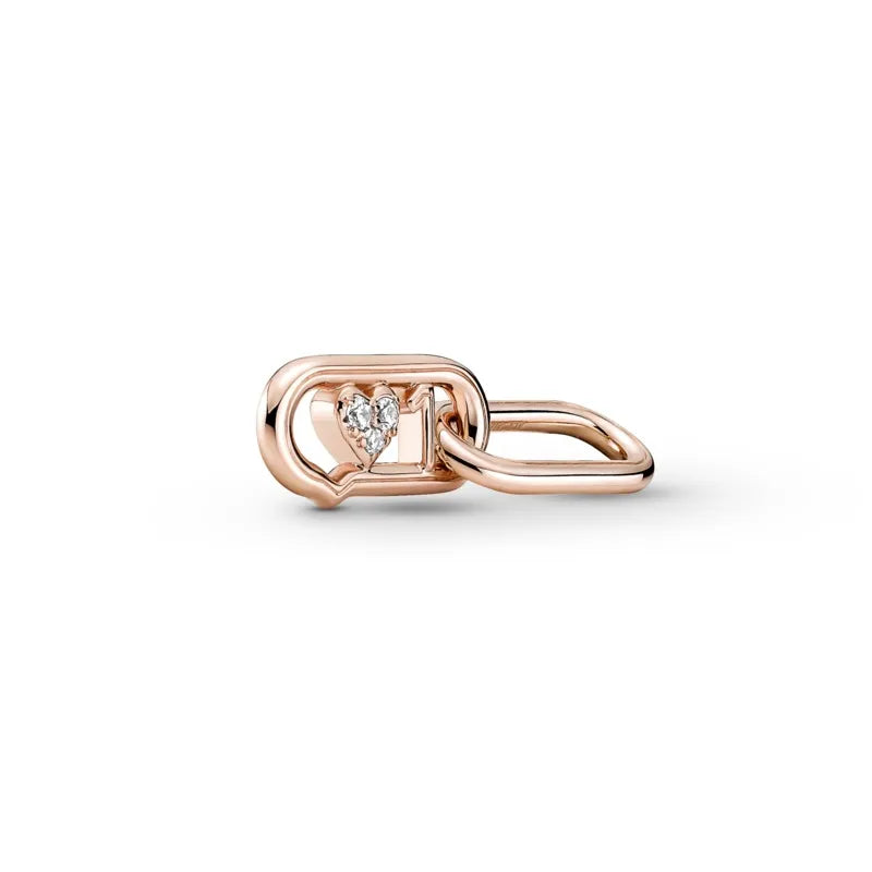 Rose Gold ME Link Love It Double Link