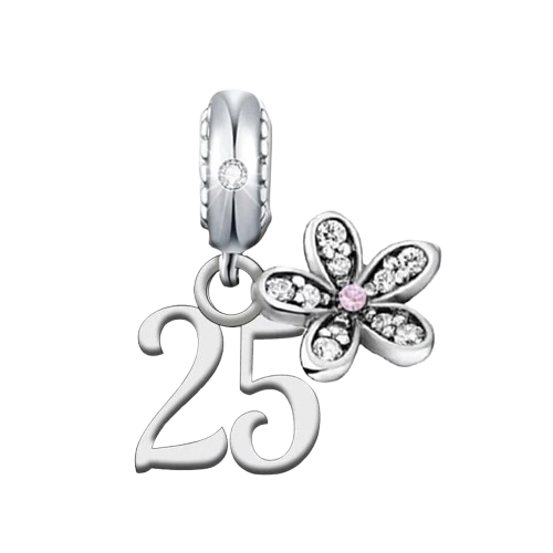 Birthday Daisy Dangle Charm