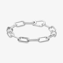 Load image into Gallery viewer, 925 Sterling Silver ME Link Chain Bracelet