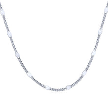 Load image into Gallery viewer, 925 Sterling Silver Bead Necklace