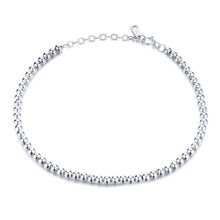 Load image into Gallery viewer, 925 Sterling Silver Plain Ball Bracelet