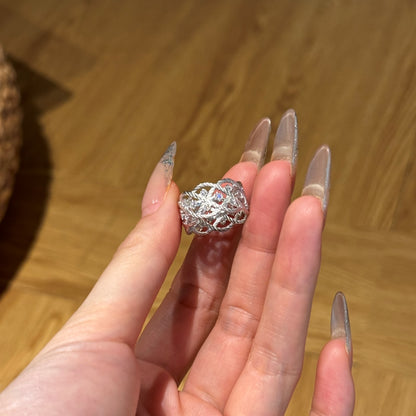 Matt Rope Dress Ring