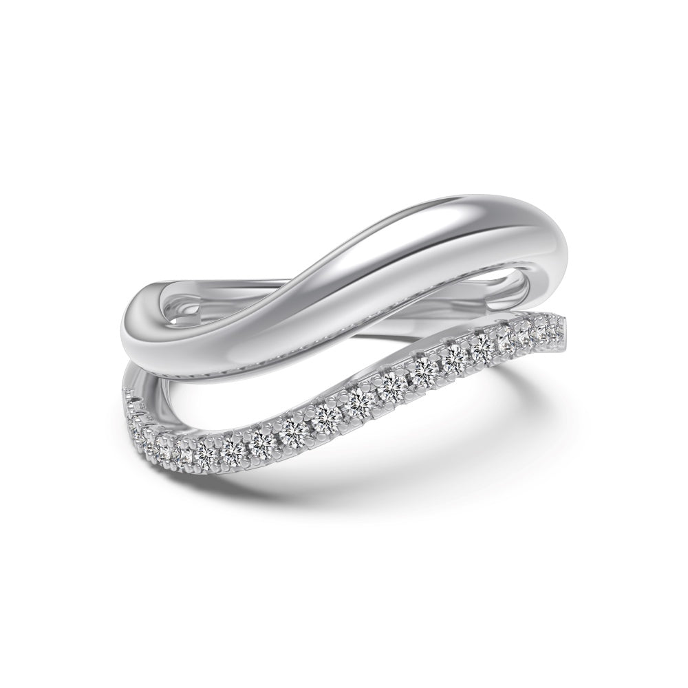 Organically Shaped Stacking Ring