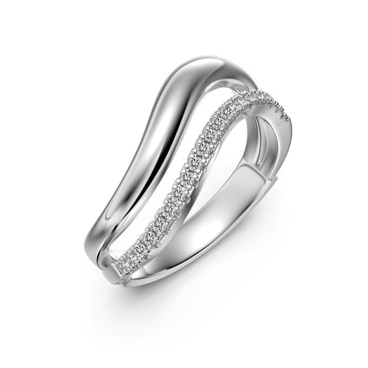 Organically Shaped Stacking Ring