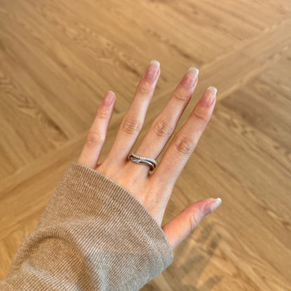 Organically Shaped Stacking Ring