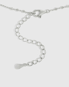 925 Sterling Silver Bead Necklace
