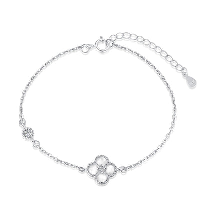 Mother of Pearl Clover Bracelet