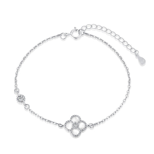 Mother of Pearl Clover Bracelet