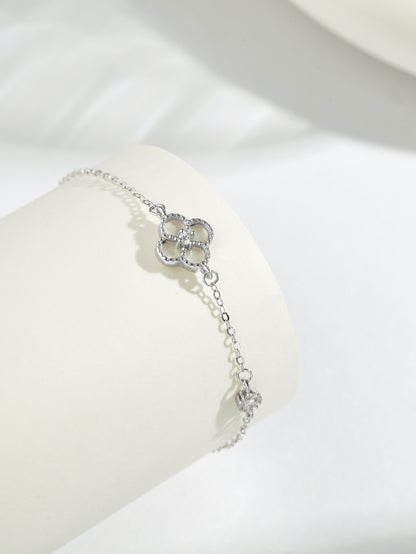 Mother of Pearl Clover Bracelet