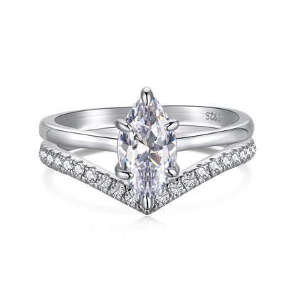 Marquise Wedding Set