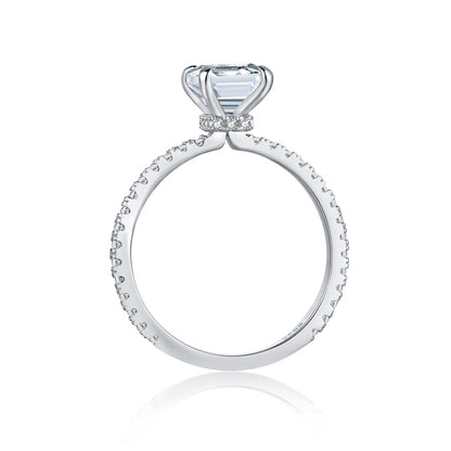 Sparkling Rectangle Ring