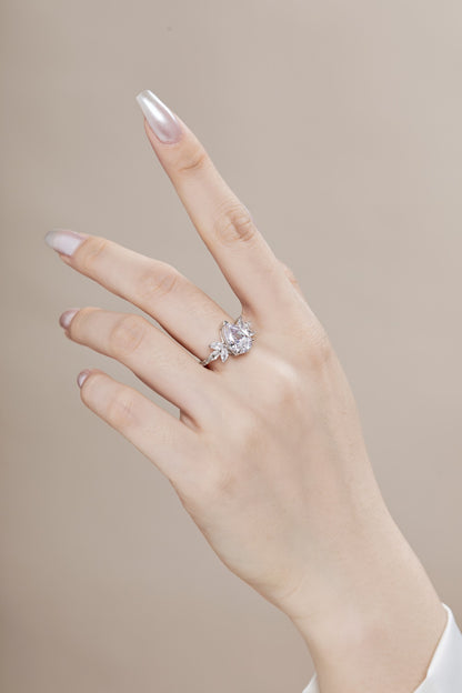 CZ Extravegant Teardrop Ring