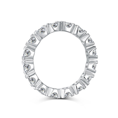 Round CZ Anniversary Band
