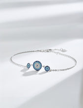 Load image into Gallery viewer, 925 Sterling Silver Blue Eyes Bracelet
