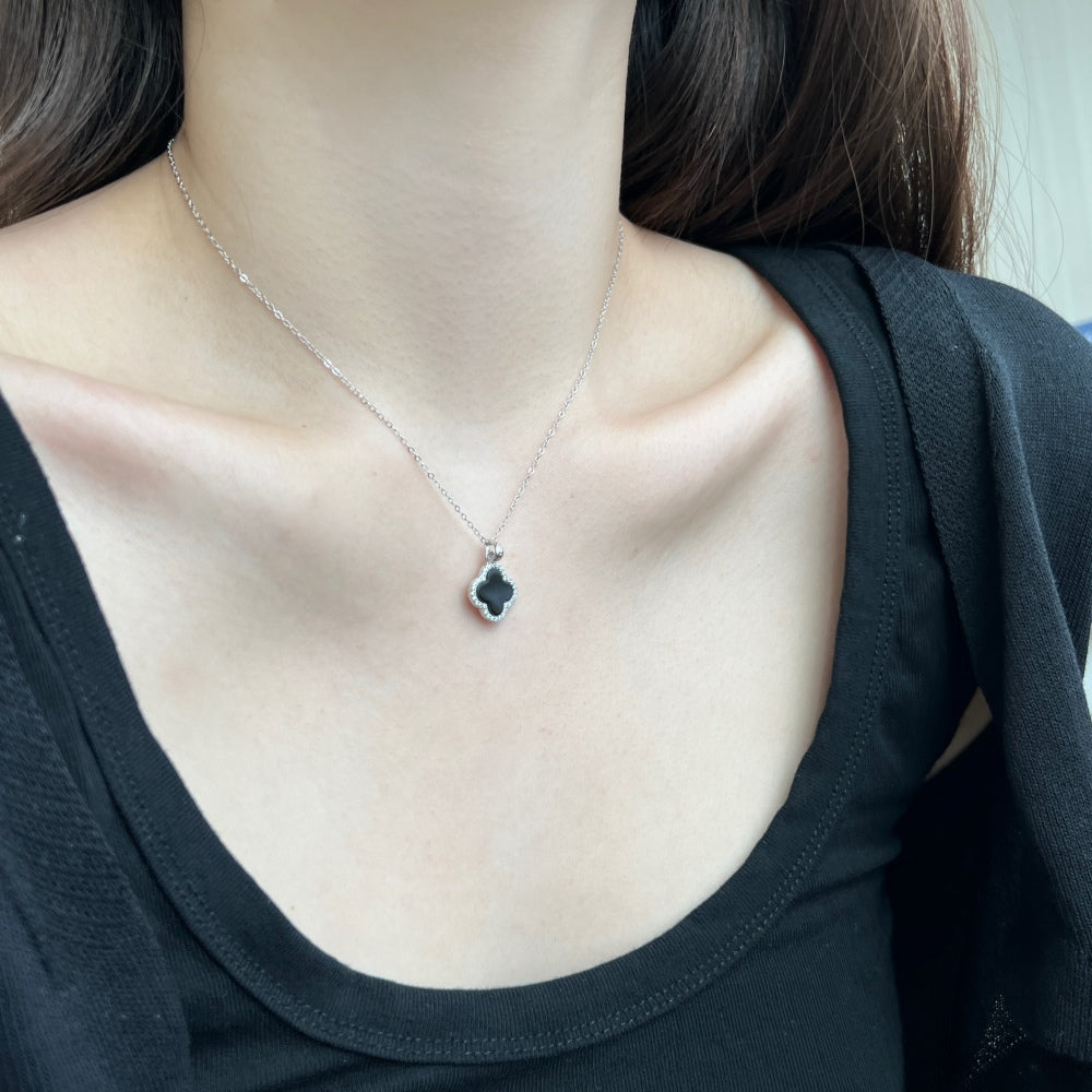 CZ Cross Necklace
