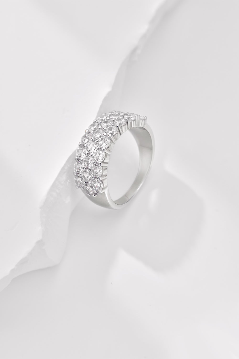 Multi Row CZ Ring