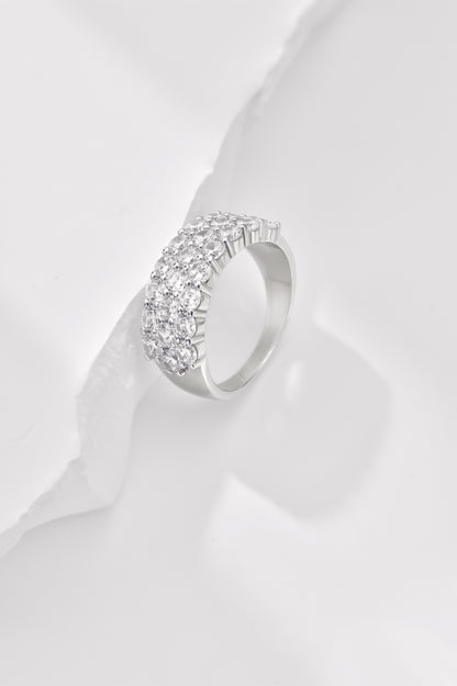 Multi Row CZ Ring